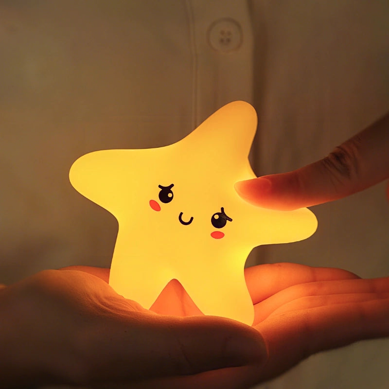 Rechargeable Night Light in Moon, Star, and Cloud Designs – Soothing Glow for Bedrooms and Nurseries 5