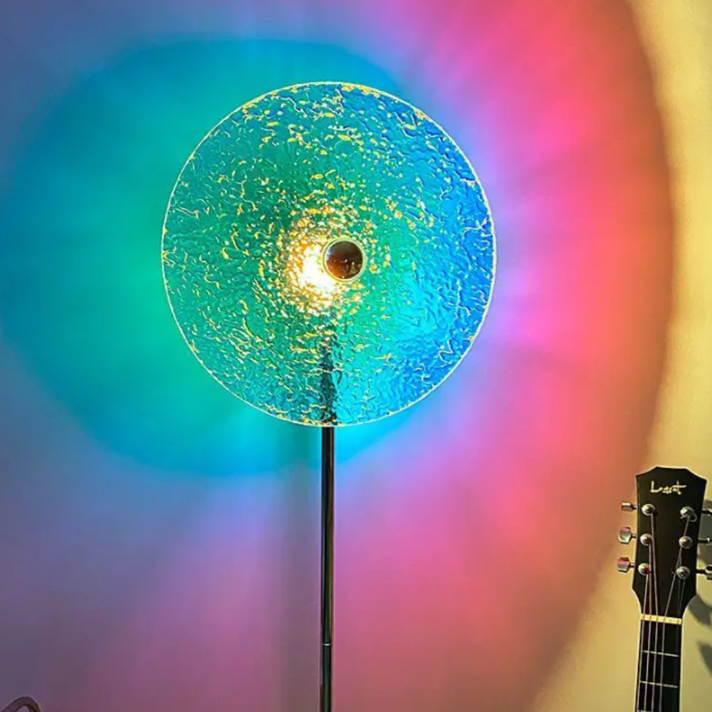 Rechargeable Sunset Lamp - Versatile Ambient Lighting with Dimming Control 1
