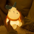 Reindeer Silicone Table Lamp - USB Rechargeable, Soft LED Night Light 2