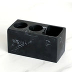 Resin Bathroom Toothbrush Holder - Stylish, Durable & Space-Saving Design 0