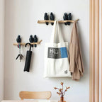 Resin Wall Mounted Coat Rack - Unique Bird Design for Stylish Storage 4