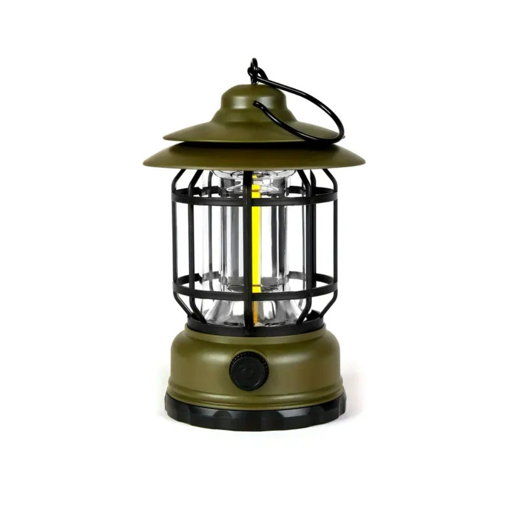 Retro Glow Camping Lantern - Dimmable LED Light for Indoor & Outdoor Use 6