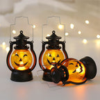 Retro Skull LED Night Light - Battery Operated Lantern for Ambient Decor 3