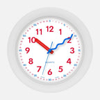 Retro Wall Clock Decor with Silent Movement – Acrylic Timepiece in Multiple Colors, Stylish Modern Design for Home 0