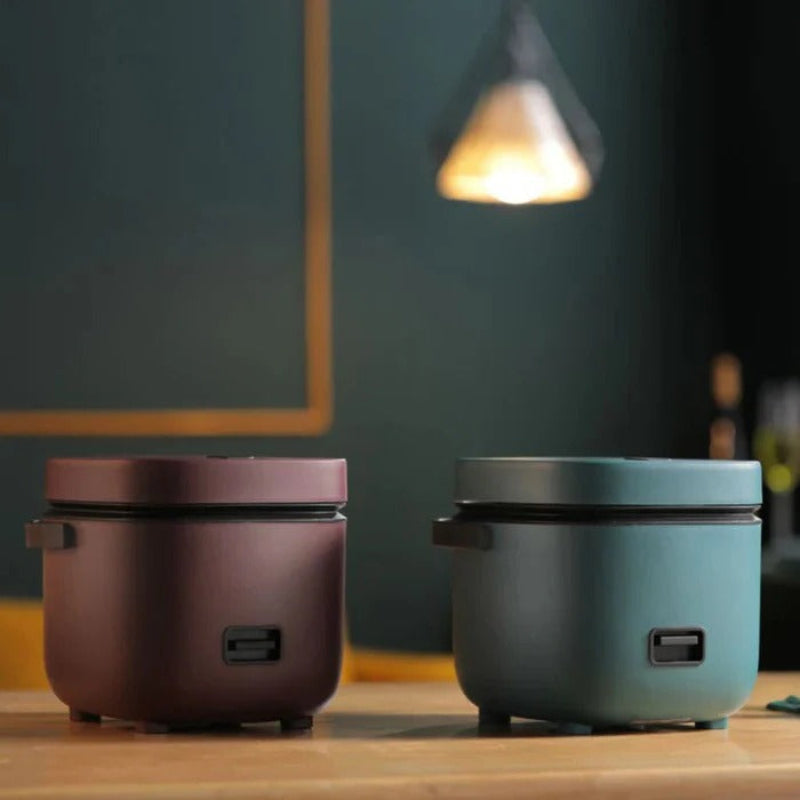 Rice Cooker Mini 1.2 Quart 200W Nonstick Inner Pot 3