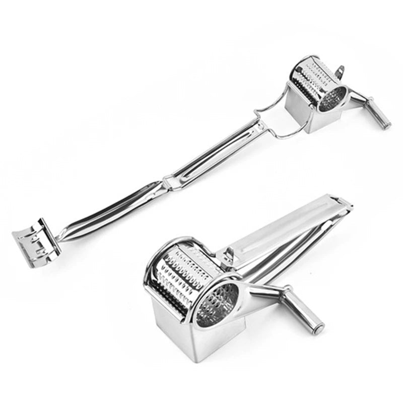 Rotary Cheese Grater - Effortless Stainless Steel Shredding Tool 8