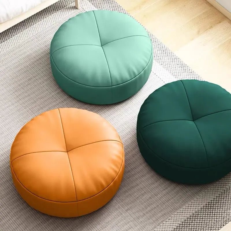 Round Floor Cushion - Japanese Design for Cozy Floor Seating 2