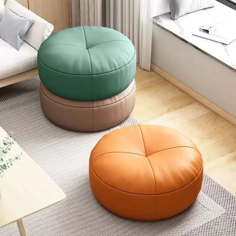 Round Floor Cushion - Japanese Design for Cozy Floor Seating 4