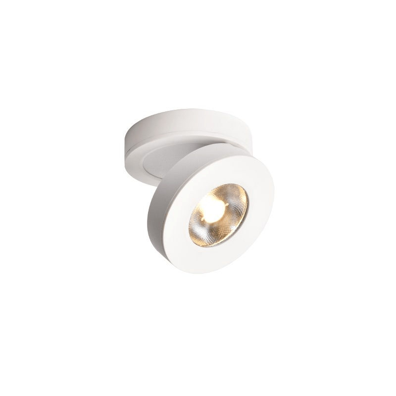 Round Rotating LED Downlight - 90° Adjustable Angle, 355° Rotation 0