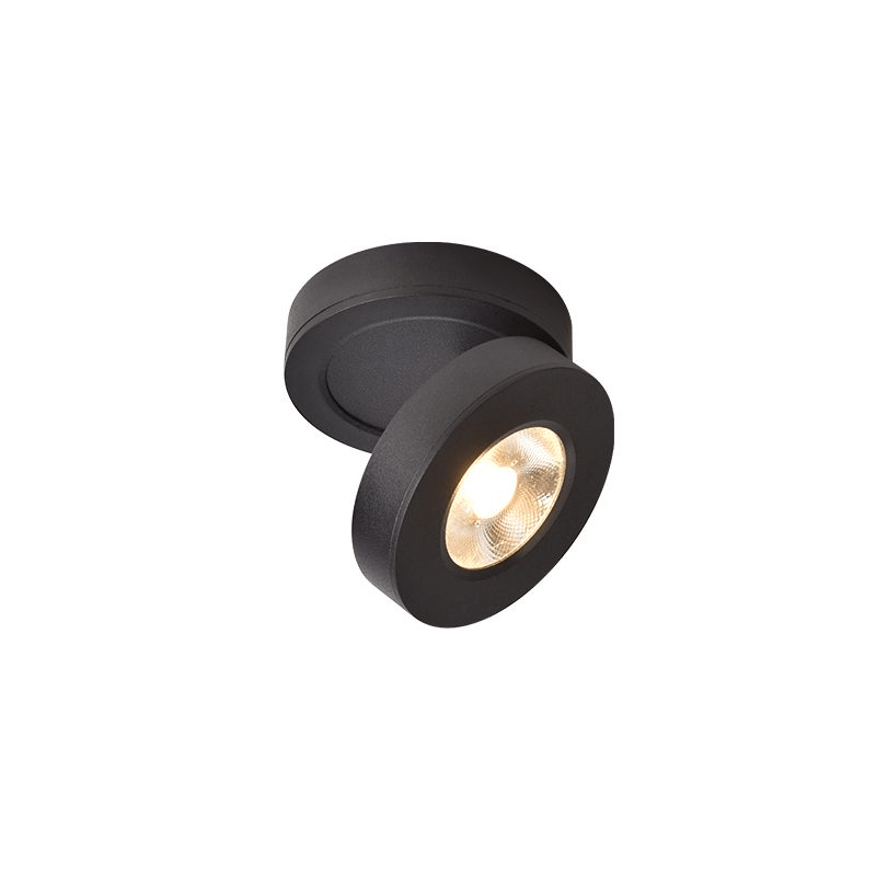 Round Rotating LED Downlight - 90° Adjustable Angle, 355° Rotation 9