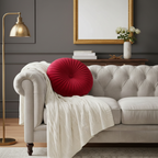 Round Velvet Cushion - Luxurious Comfort & Elegant Design 2