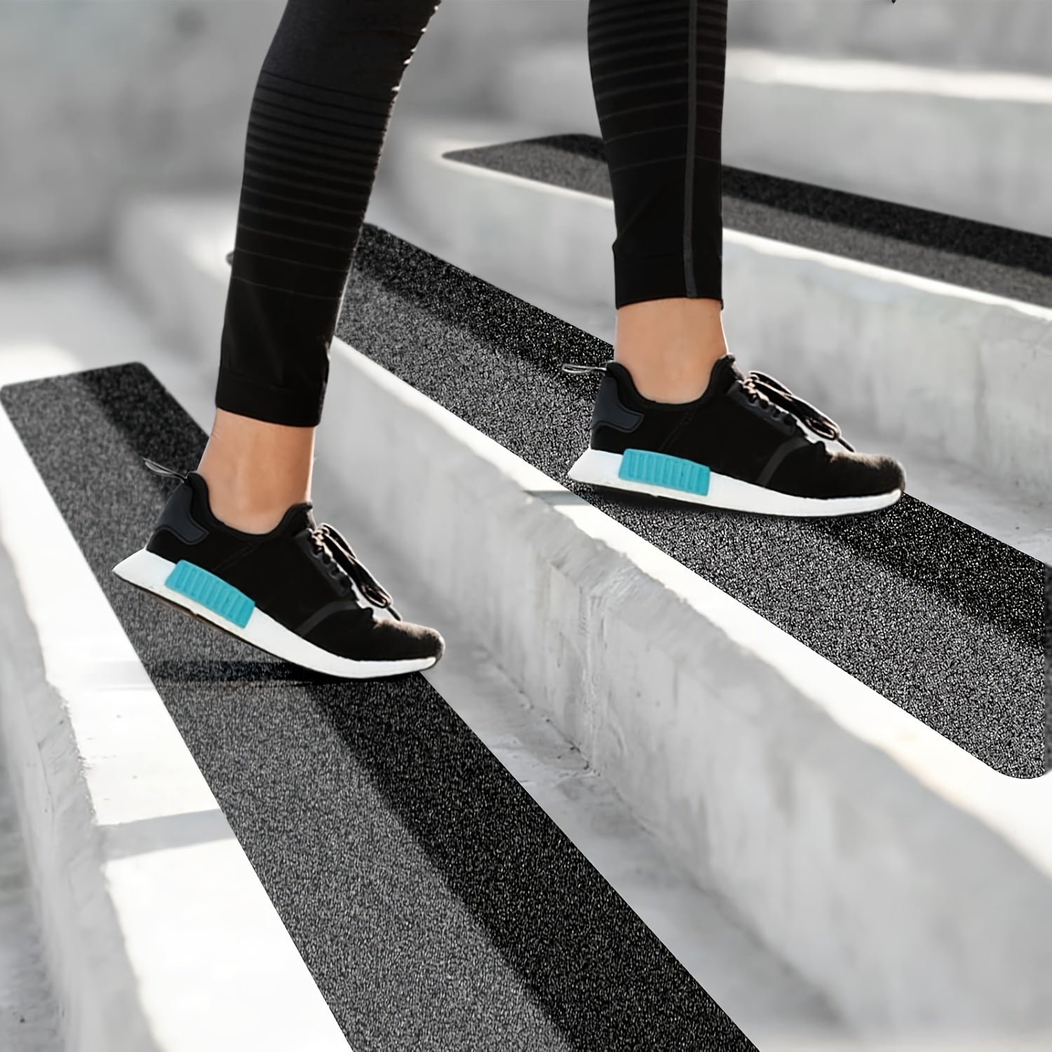 Rubber Stair Treads - Non Slip Anti-Slip for Indoor & Outdoor Safety 2