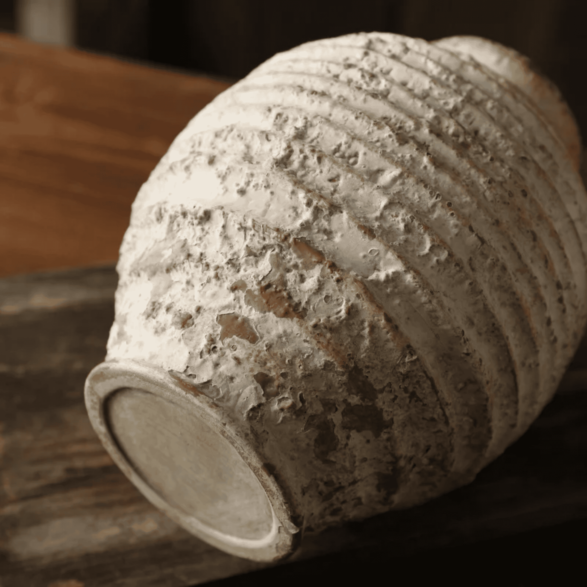 Rustic Ceramic Vase - Handmade Elegance for Modern Home Decor 6