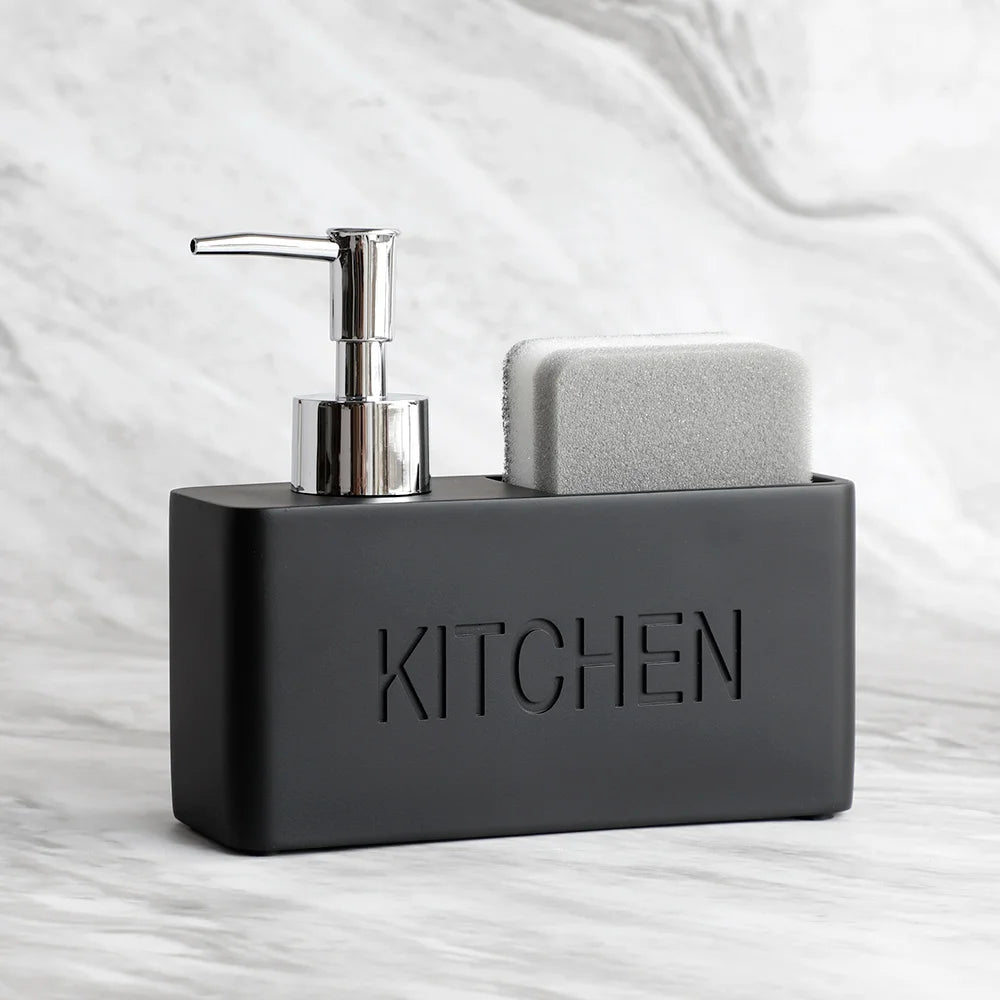Sandstone Texture Soap Dispenser - Durable 200ml Pump for Kitchen & Bath 1