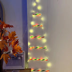 Santa Claus Climbing Ladder - LED Lights for Outdoor Christmas Decoration 6