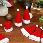 Santa Claus Cutlery Covers - Fun Christmas Table Decorations for Holidays 4