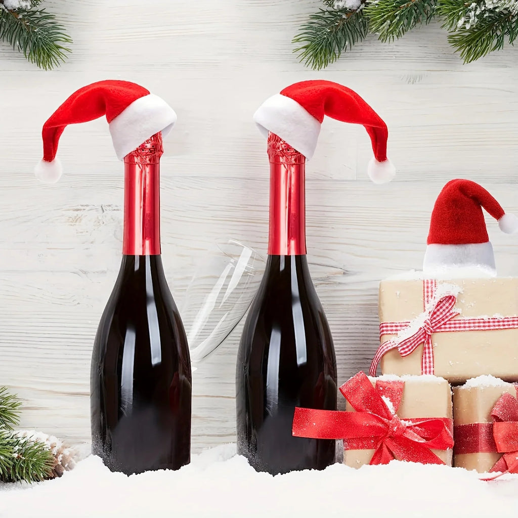 Santa Claus Cutlery Covers - Fun Christmas Table Decorations for Holidays 5