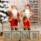 Santa Claus Plush Doll - Soft & Cheerful Holiday Decoration 2