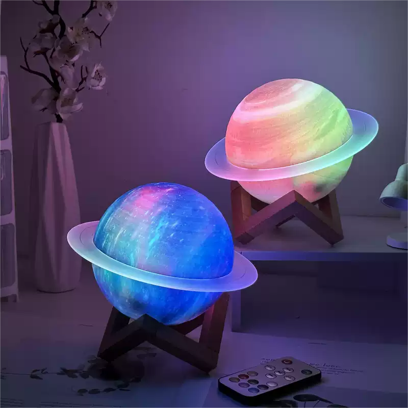 Saturn Lamp - Ambient Light & Bluetooth Speaker for Cozy Spaces 0