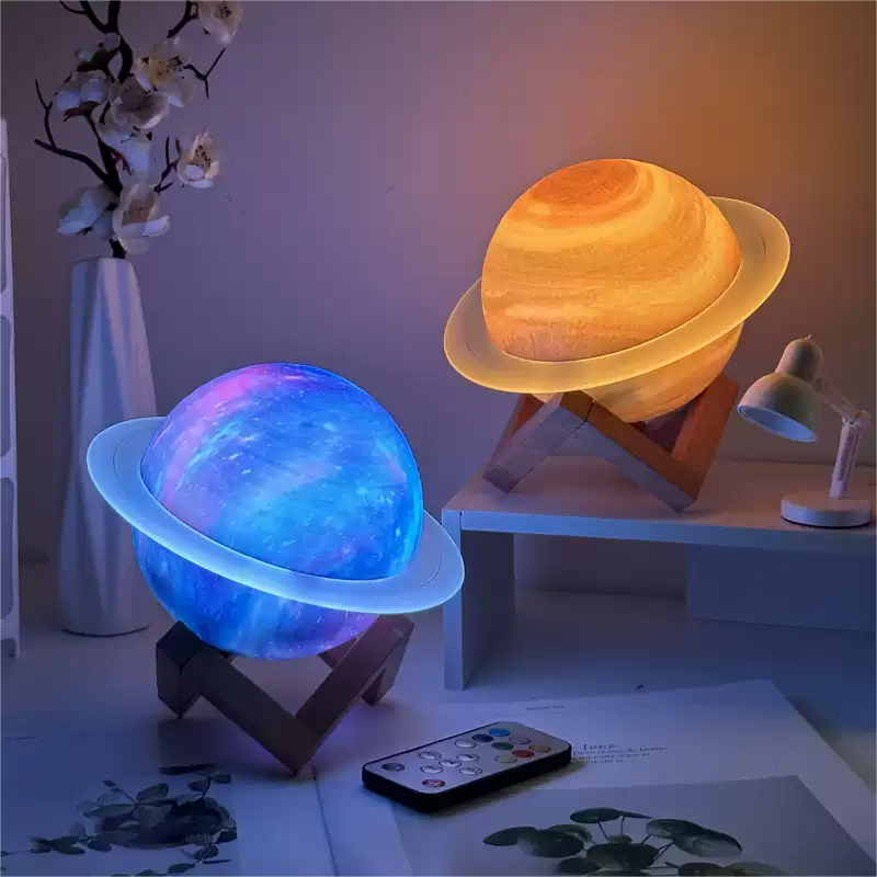 Saturn Lamp - Ambient Light & Bluetooth Speaker for Cozy Spaces 2