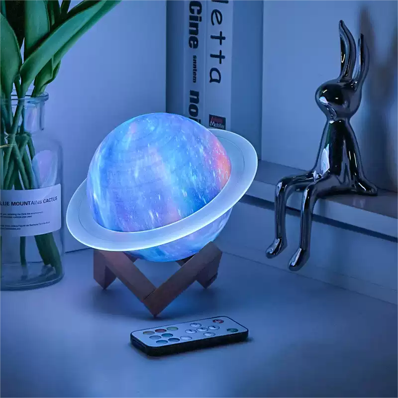 Saturn Lamp - Ambient Light & Bluetooth Speaker for Cozy Spaces 4