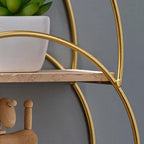Decorative Wall Shelf, Wall Mounted, Multi Level, Display Shelf 8