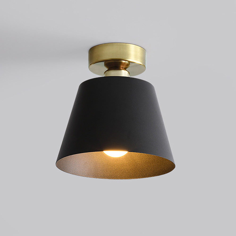 Scandinavian Ceiling Light - Minimalist Iron Shade for Modern Spaces 1