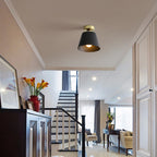 Scandinavian Ceiling Light - Minimalist Iron Shade for Modern Spaces 2