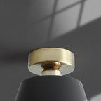 Scandinavian Ceiling Light - Minimalist Iron Shade for Modern Spaces 5