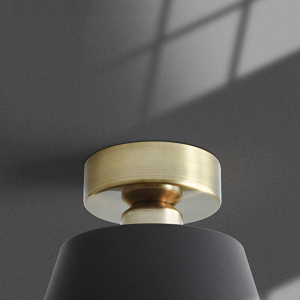 Scandinavian Ceiling Light - Minimalist Iron Shade for Modern Spaces 5