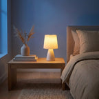 Scandinavian Ceramic Table Lamp - Compact Design for Bedside & Desk 3