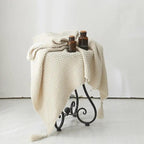Scandinavian Knitted Blanket - Soft, Warm, Cozy Home Comfort 2