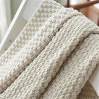 Scandinavian Knitted Blanket - Soft, Warm, Cozy Home Comfort 4