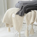 Scandinavian Knitted Blanket - Soft, Warm, Cozy Home Comfort 5