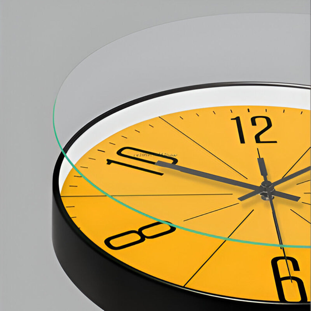 Scandinavian Modern Wall Clock with Silent Movement – Minimalist Wall Clock Decor for Home and Office 4