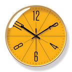 Scandinavian Modern Wall Clock with Silent Movement – Minimalist Wall Clock Decor for Home and Office 6
