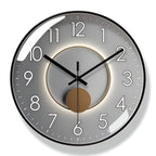Scandinavian Modern Wall Clock with Silent Movement – Minimalist Wall Clock Decor for Home and Office 8