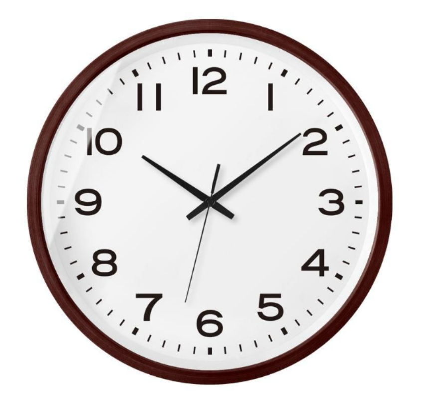 Scandinavian Wooden Wall Clock - Modern Silent Design for Kitchen & Decor 1