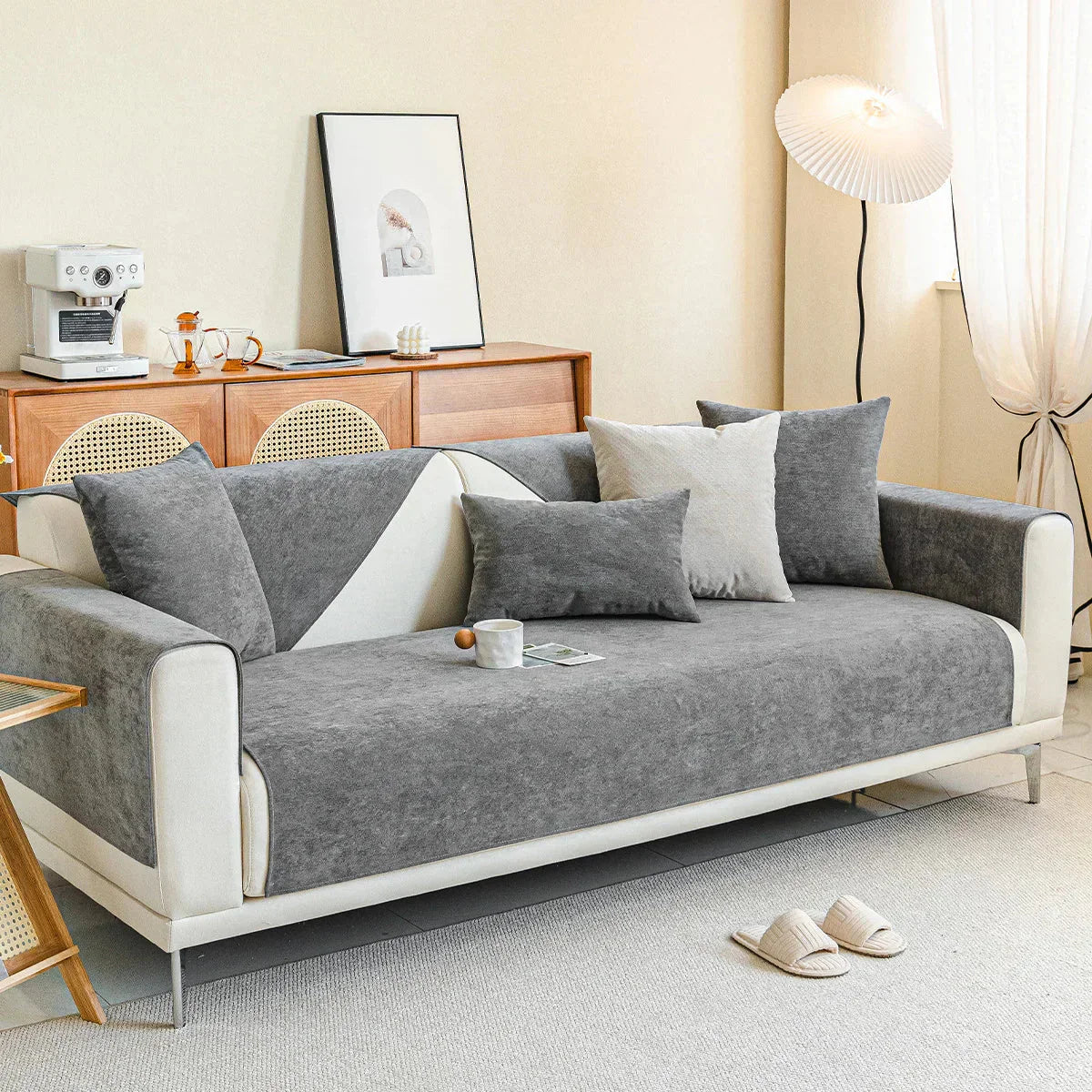 Scratch Resistant Sofa Cover - Eco-Friendly, Easy to Clean, Pet-Friendly 7