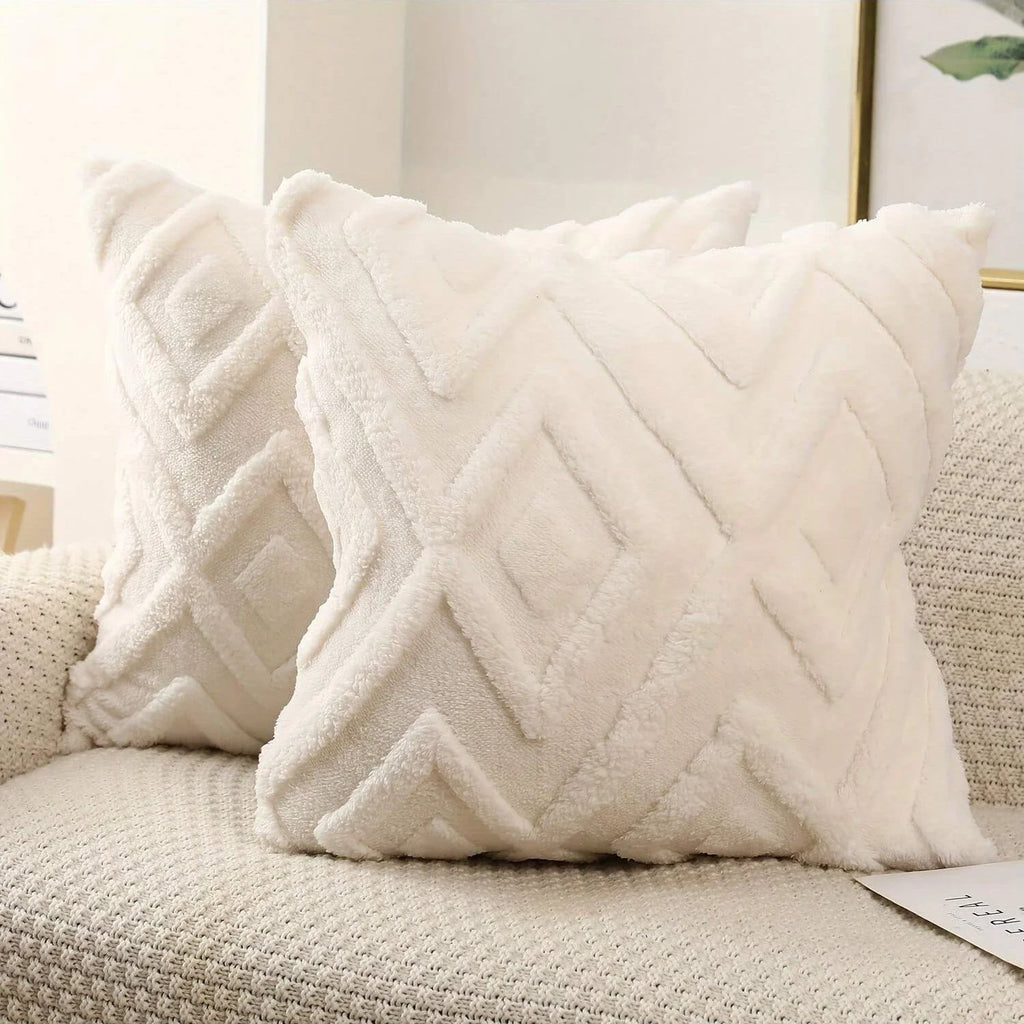 Cushion Cover Textured Weave Standard Size Machine Washable