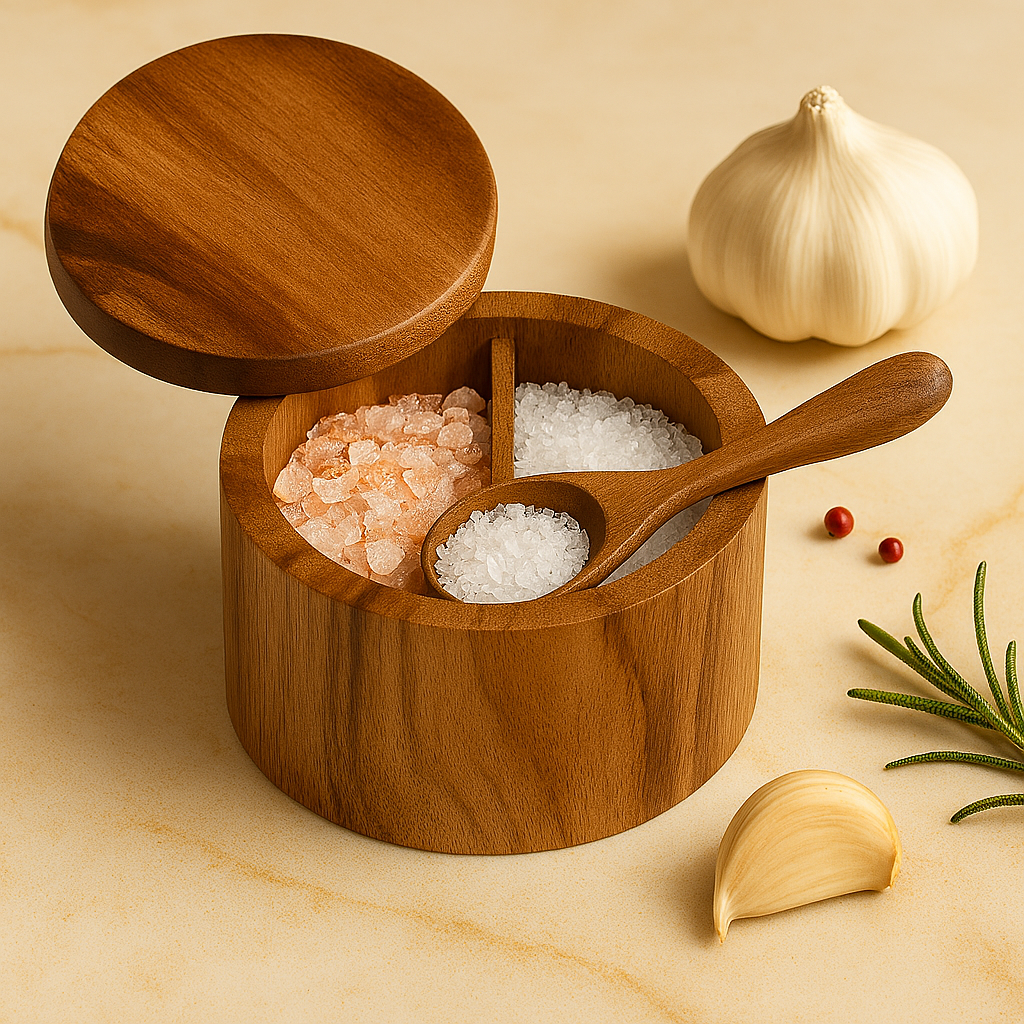 Seasoning Container Set - Elegant Spice Storage Jars for Organized Cooking 1