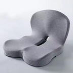 Seat Cushion Foam Removable Cover Backrest, Comfort & Posture Improvement 2