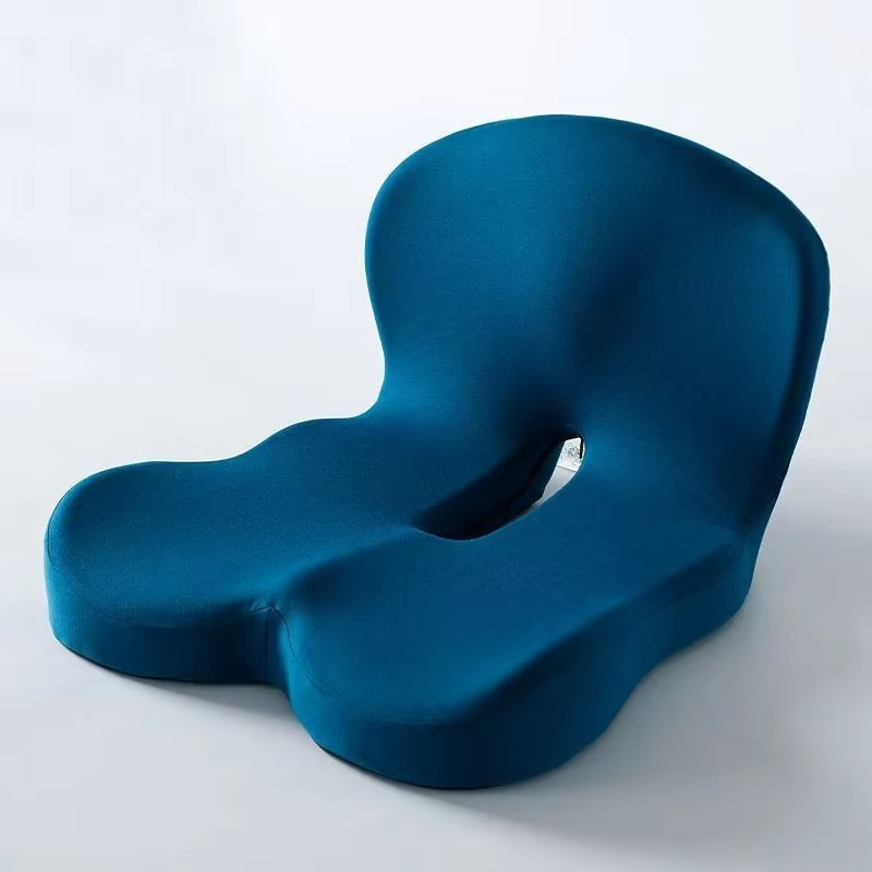Seat Cushion Foam Removable Cover Backrest, Comfort & Posture Improvement 4
