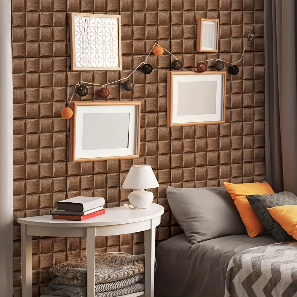 Self-Adhesive 3D Wall Panels - Realistic Wooden Look & Water-Resistant 1