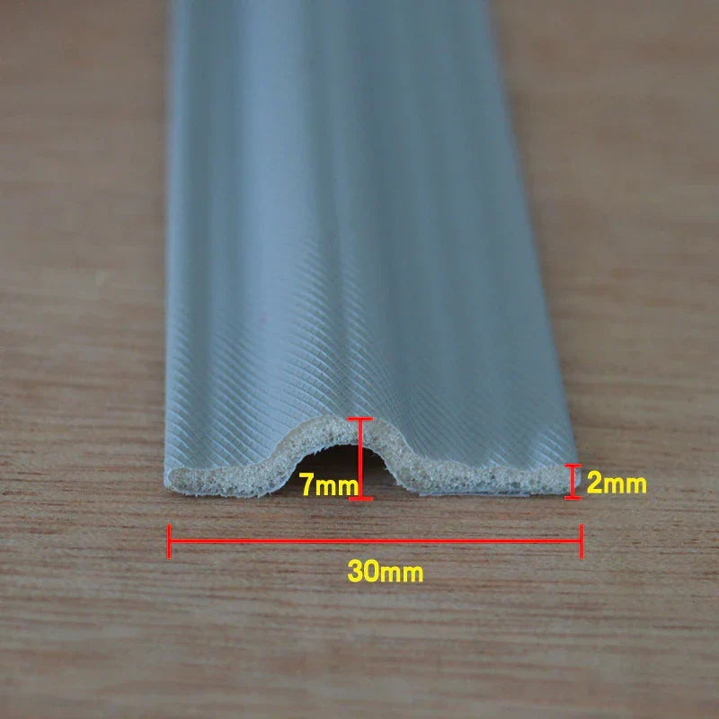 Self-Adhesive Weather Sealing Strip for Windows and Doors-Foam tape-Homely Dreams-Gray-2M-Homely Dreams