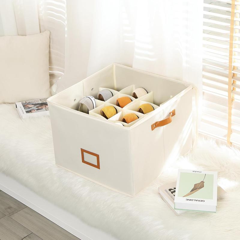 Shoe Organizer Box - Space-Saving Dustproof Storage for 16 Pairs 5