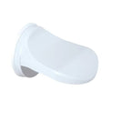 White visor on a white background