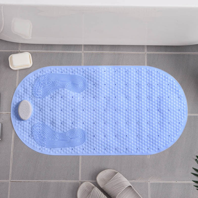 Shower Mat Non Slip 40 x 80 cm Suction Cup Textured Surface, Safe Exfoliating Design 11