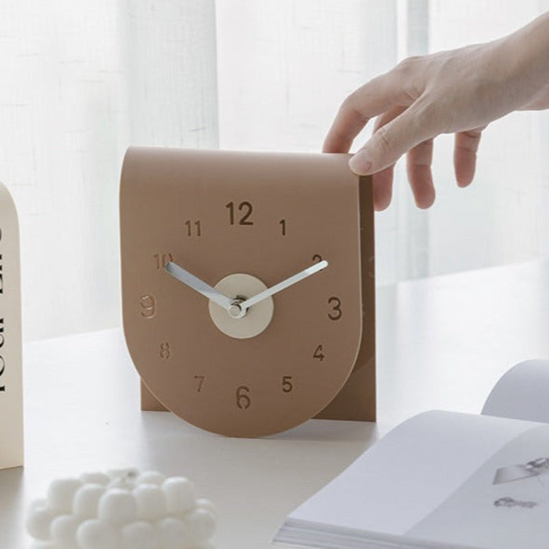 Silent Desk Clock - Compact Digital Design for Quiet Focused Work 2