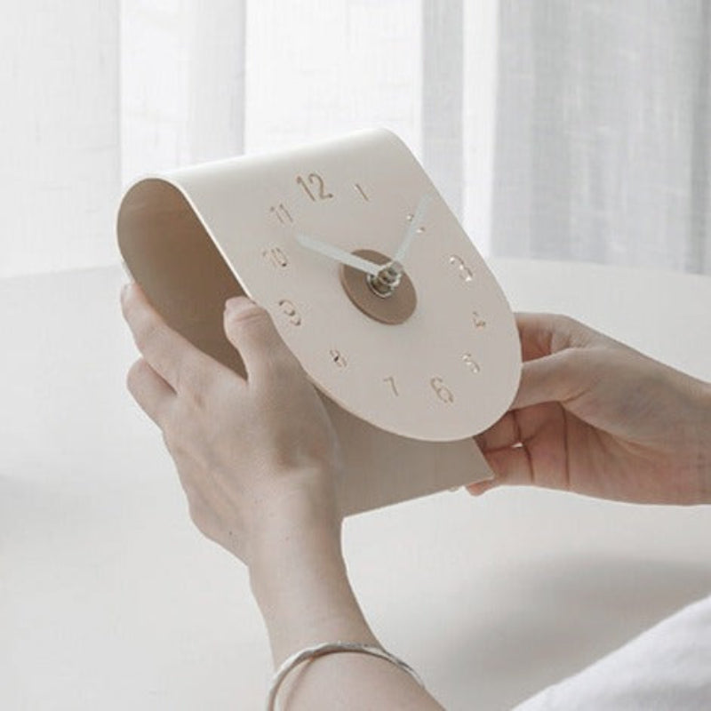 Silent Desk Clock - Compact Digital Design for Quiet Focused Work 4